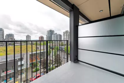 Aerial View of 602 110 E 17th Street, North Vancouver, BC