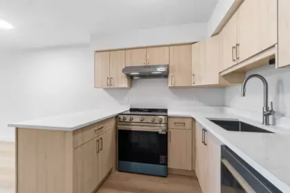 Kitchen Island Photo of 305 2928 Commercial Drive, Vancouver, BC