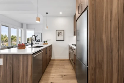 Kitchen Island Photo of 603 6859 Cambie Street, Vancouver, BC