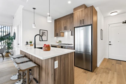 Kitchen Photo of 603 6859 Cambie Street, Vancouver, BC