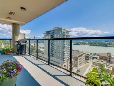 1205 610 Victoria Street, New Westminster, BC, New Westminster — Apartment/Condo for sale