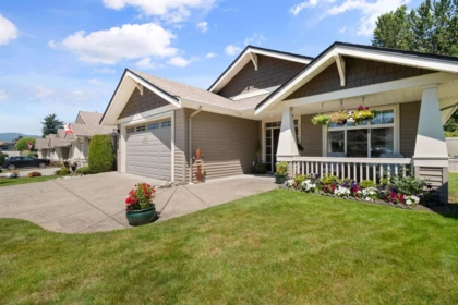 Aerial View of 46449 Stoney Creek Drive, Chilliwack, BC