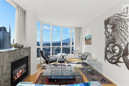 Primary Bedroom Photo of 3705 1111 W Pender Street, Vancouver, BC