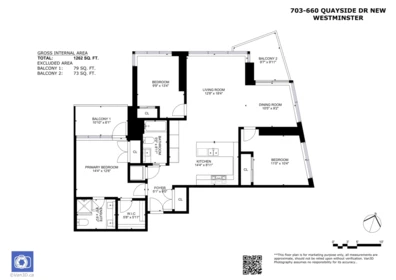 Playground / Recreational Area Near 703 660 Quayside Drive, New Westminster, BC