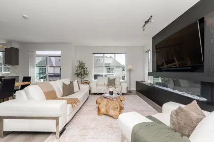 108 3500 Burke Village Promenade, Coquitlam, BC, Coquitlam — Townhouse for sale