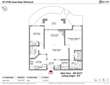107 8100 Jones Road, Richmond, BC, Richmond — Apartment/Condo for sale