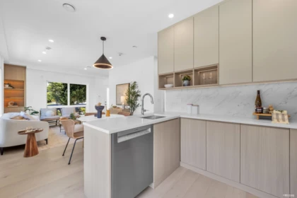 Kitchen Island Photo of 2 3800 Pender Street, Burnaby, BC