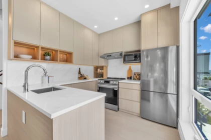 Kitchen Photo of 2 3800 Pender Street, Burnaby, BC