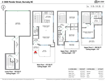 Playground / Recreational Area Near 2 3800 Pender Street, Burnaby, BC