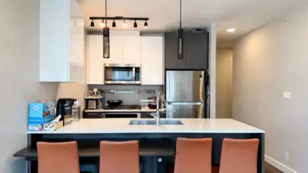 Kitchen Photo of 1202 6971 Elmbridge Way, Richmond, BC