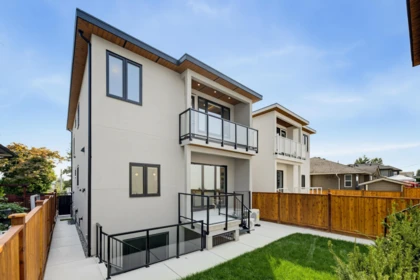 Aerial View of 6393 Grant Street, Burnaby, BC