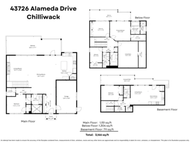 Kitchen Photo of 43726 Alameda Drive, Chilliwack, BC