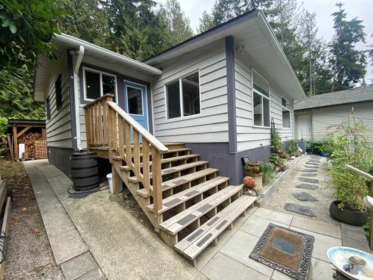 Exterior Rear Photo of 5434 Matukwum Lane, Sechelt, BC