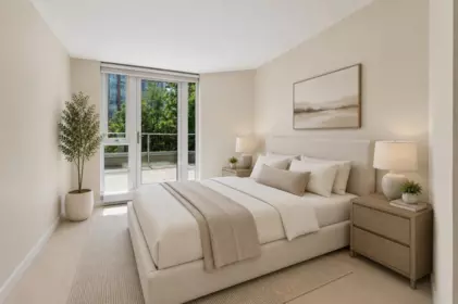 Primary Bedroom Photo of 305 8 Smithe Mews, Vancouver, BC