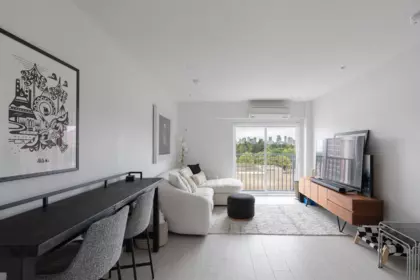 Living Room Photo of 321 1120 E Georgia Street, Vancouver, BC