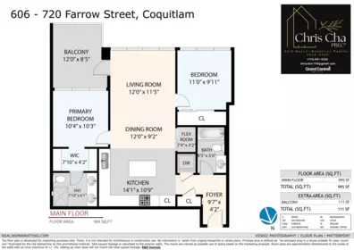 Playground / Recreational Area Near 606 720 Farrow Street, Coquitlam, BC