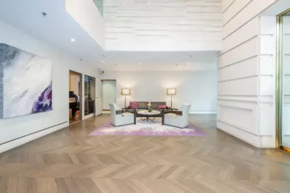 Aerial View of 1903 909 Burrard Street, Vancouver, BC