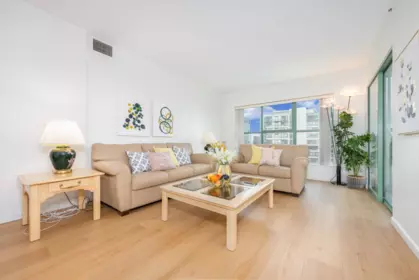 Dining Area Photo of 1903 909 Burrard Street, Vancouver, BC