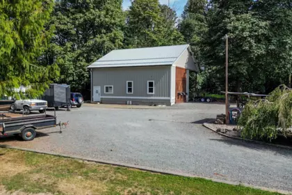 Aerial View of 2284 Ashton Road, Agassiz, BC