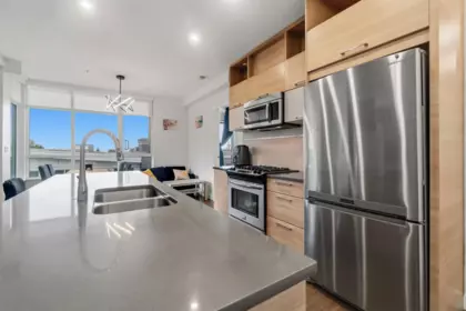 Kitchen Photo of 412 9150 University High Street, Burnaby, BC