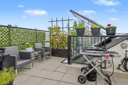 Outdoor Patio Photo of 401 6688 120 Street, Surrey, BC