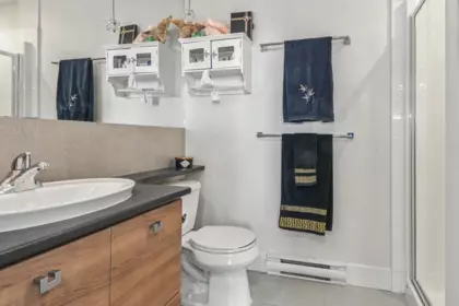 Powder Room Photo of 401 6688 120 Street, Surrey, BC