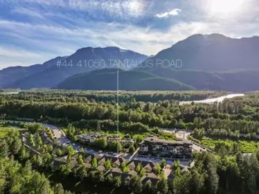 Aerial View of 44 41050 Tantalus Road, Squamish, BC