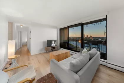 Living Room Photo of 1207 1330 Harwood Street, Vancouver, BC