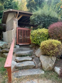 Aerial View of 574 Arbutus Drive, Mayne Island, BC