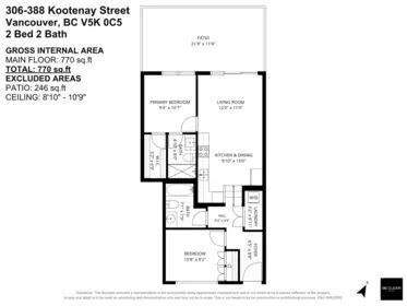 Laundry Room Photo of 306 388 Kootenay Street, Vancouver, BC