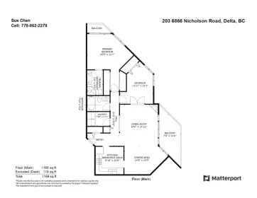 203 6866 Nicholson Road, Delta, BC, Delta — Apartment/Condo for sale