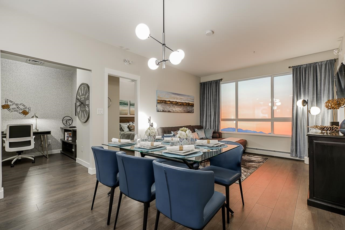 Living Room Photo of 501 23200 Gilley Road, Richmond, BC