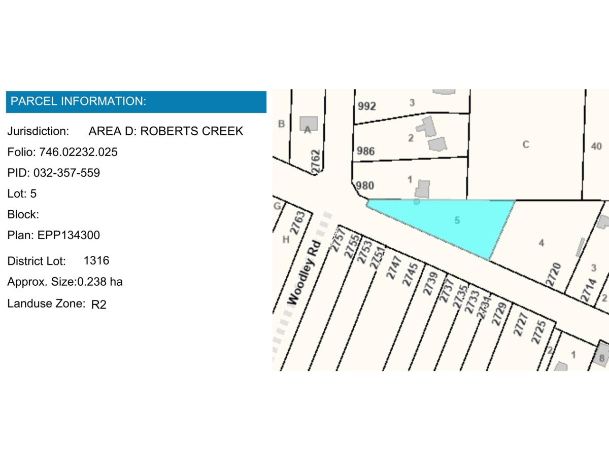 Bedroom 3 Photo of LOT 5 Lower Road, Roberts Creek, BC