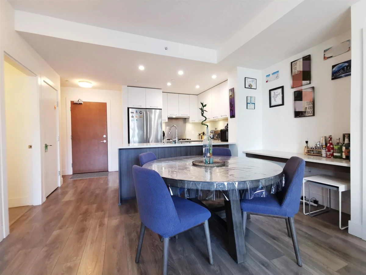 Family Room Photo of 607 8580 River District Crossing, Vancouver, BC