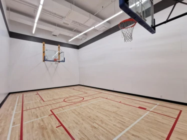 Basement Recreation Room Photo of 607 8580 River District Crossing, Vancouver, BC