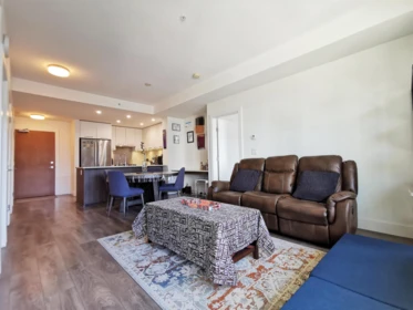 Kitchen Island Photo of 607 8580 River District Crossing, Vancouver, BC