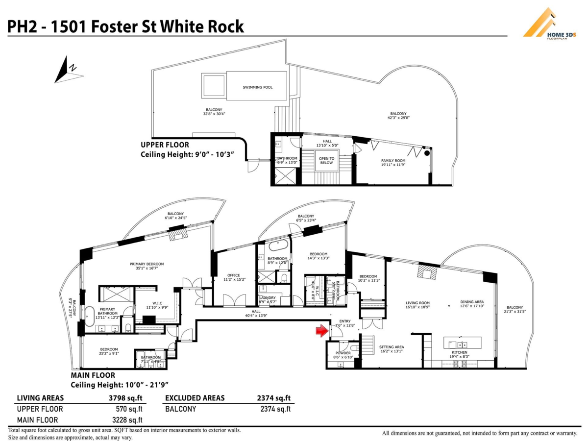 Kitchen Photo of PH 2 1501 Foster Street, White Rock, BC