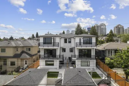 1 4955 Grafton Street, Burnaby, BC, Burnaby — Half Duplex for sale