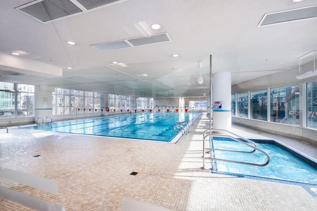 Basement Recreation Room Photo of 507 162 Victory Ship Way, North Vancouver, BC