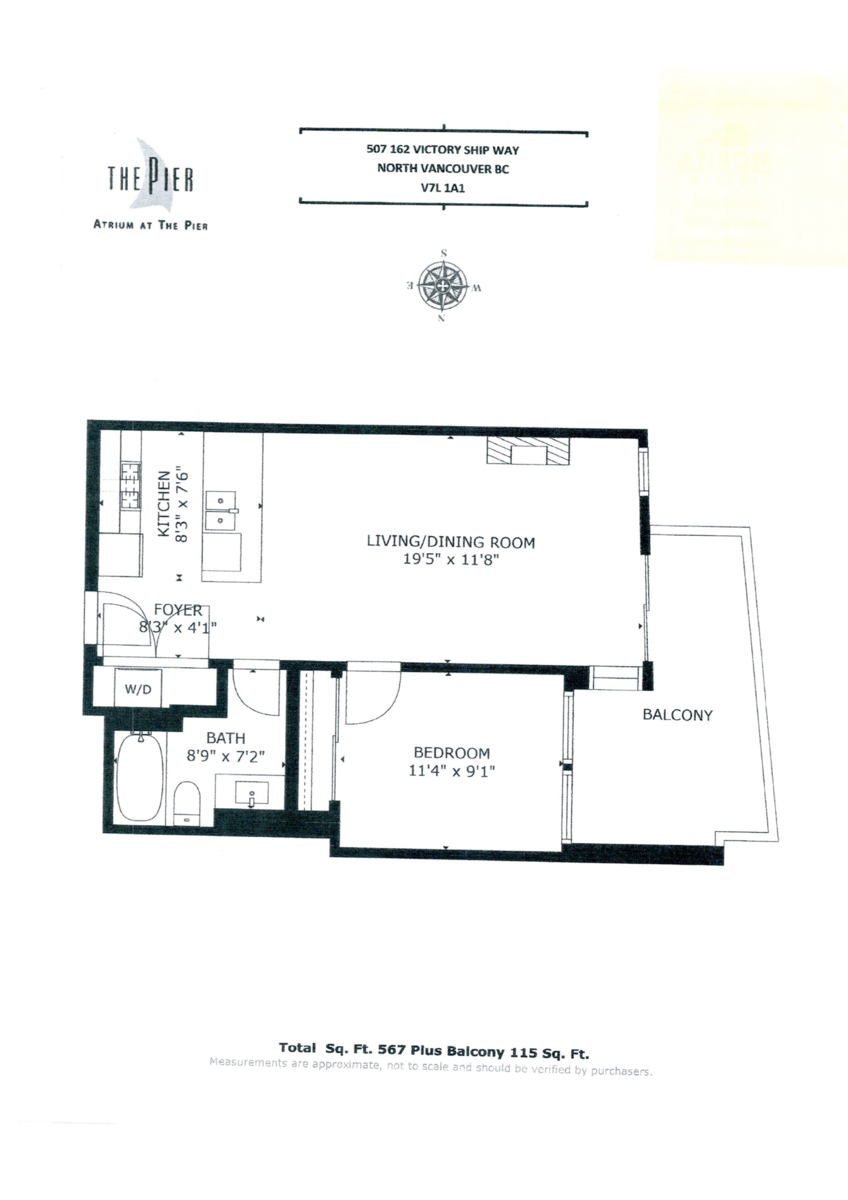 Street View Photo of 507 162 Victory Ship Way, North Vancouver, BC