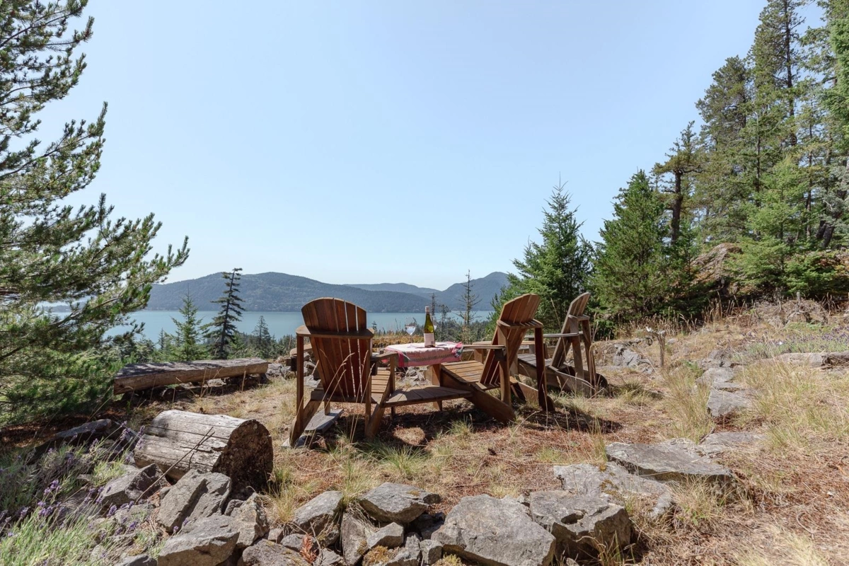 Exterior Rear Photo of Lot 33 Fircom Plateau, Gambier Island, BC