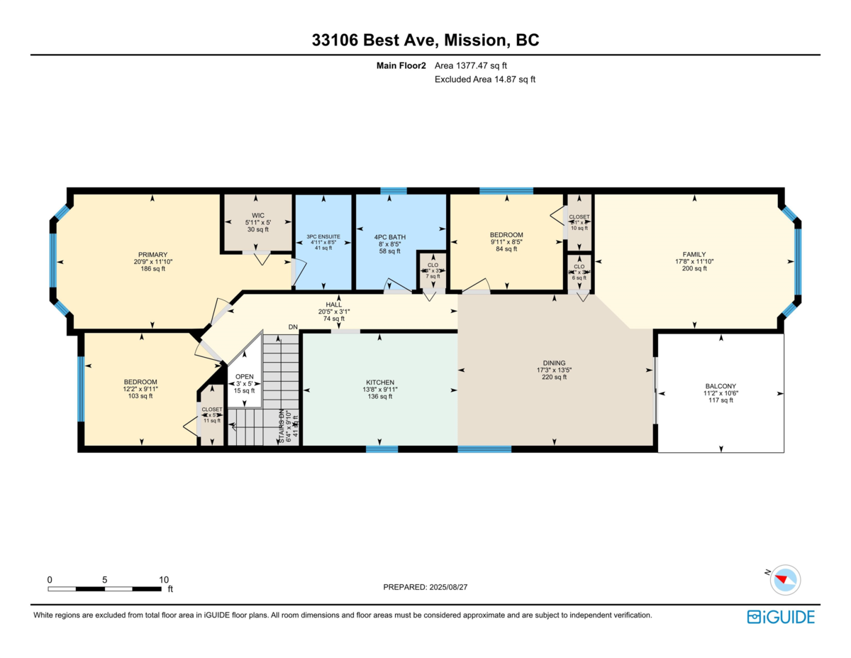 Aerial View of 33106 Best Avenue, Mission, BC