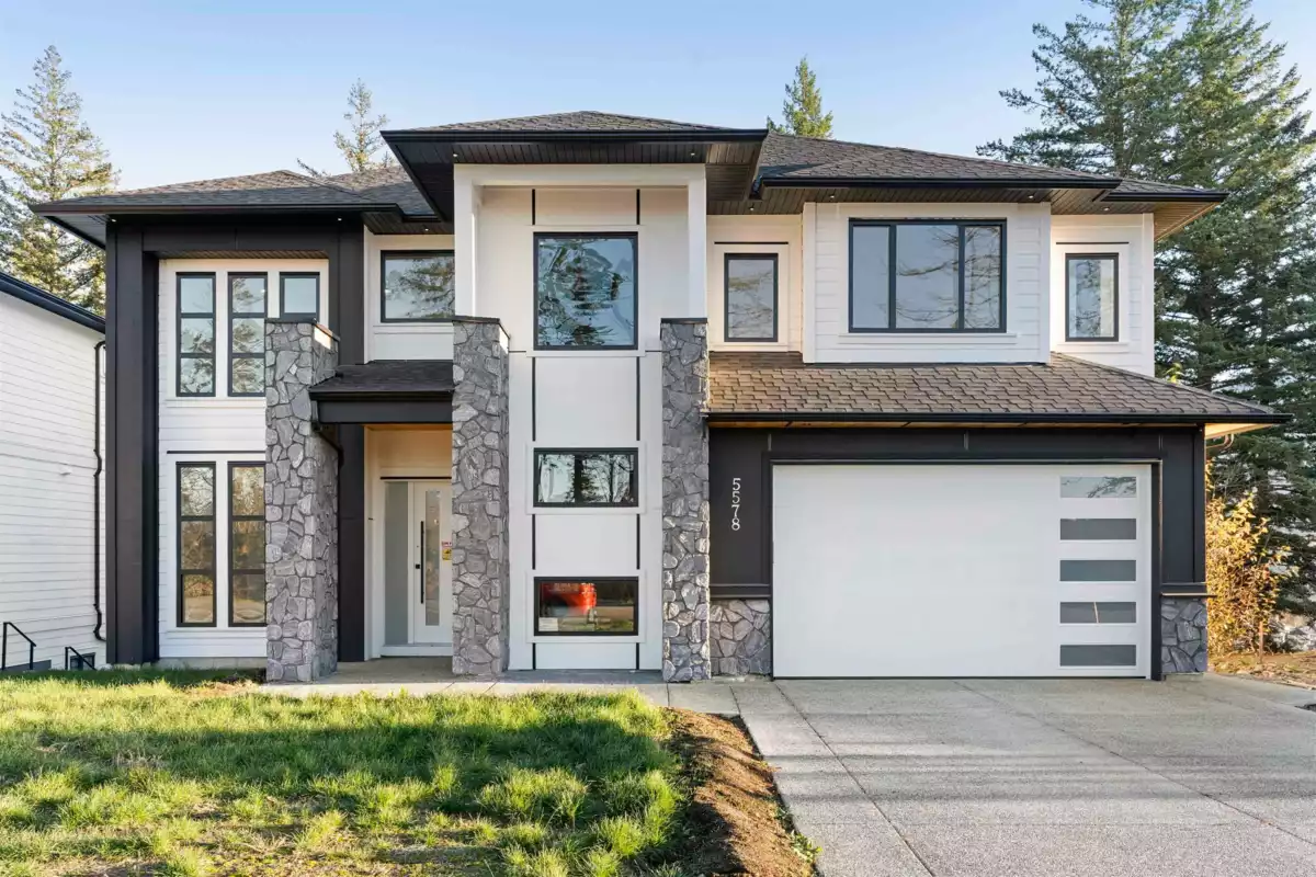 Exterior Rear Photo of 5578 Crimson Ridge, Chilliwack, BC