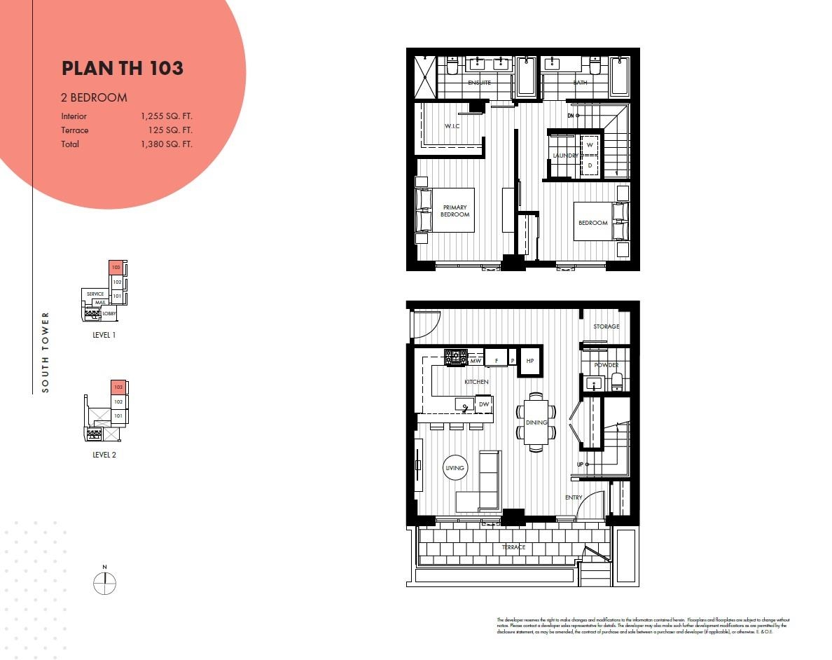 Powder Room Photo of 103 308 Alderson Avenue, Coquitlam, BC