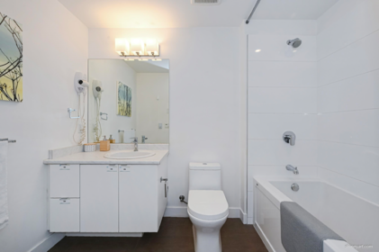 Powder Room Photo of 306 438 Gamma Avenue, Burnaby, BC