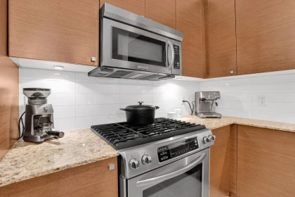 Kitchen Island Photo of 216 101 Morrissey Road, Port Moody, BC