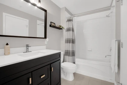Powder Room Photo of 216 101 Morrissey Road, Port Moody, BC