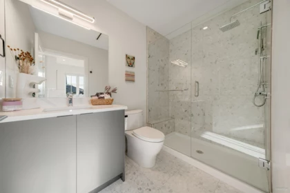 Powder Room Photo of 6709 Fleming Street, Vancouver, BC