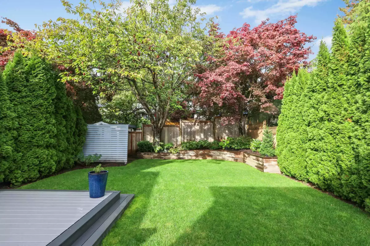 Backyard Photo of 1076 Clements Avenue, North Vancouver, BC