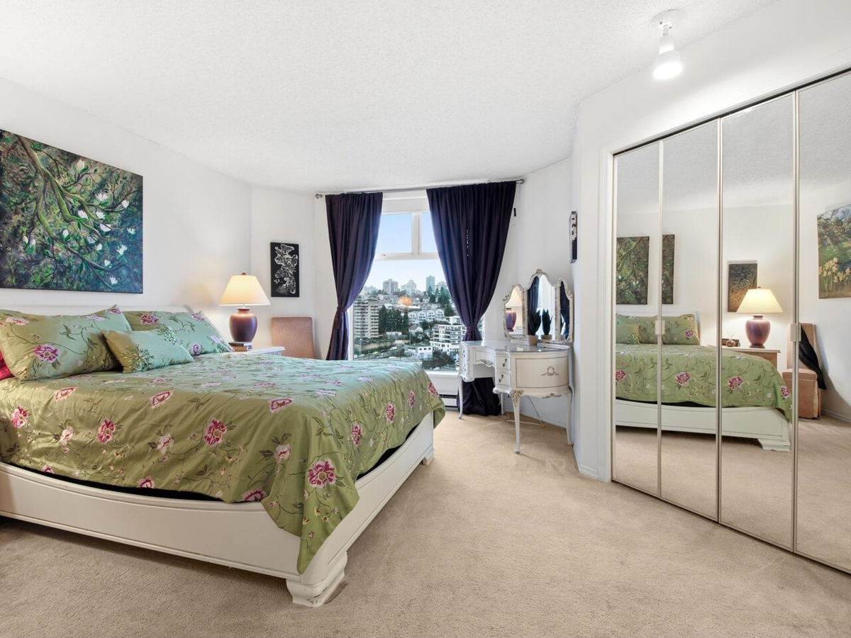 Primary Bedroom Photo of 1602 1135 Quayside Drive, New Westminster, BC